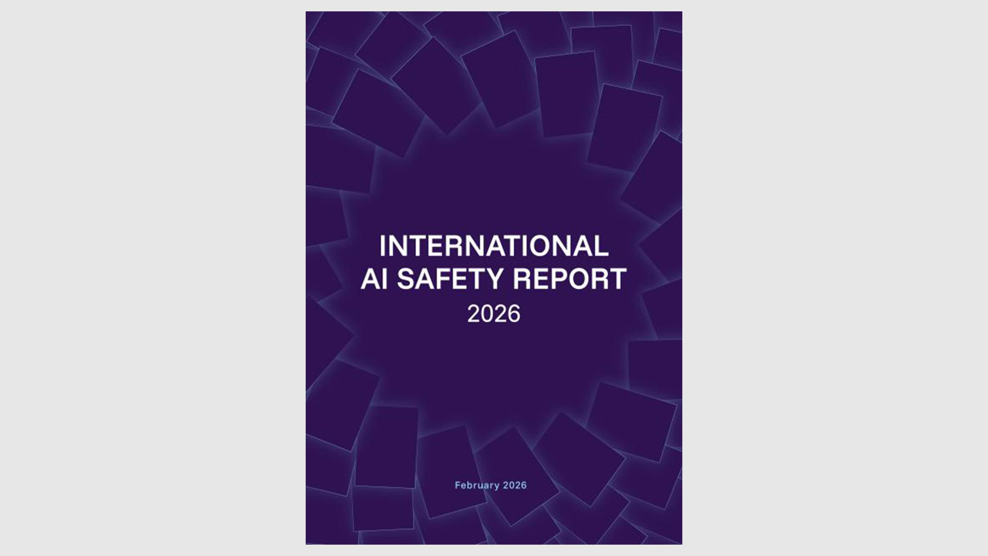International AI Safety Report 2026 cover