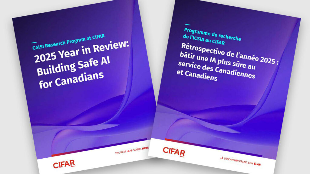 Report covers in English and French