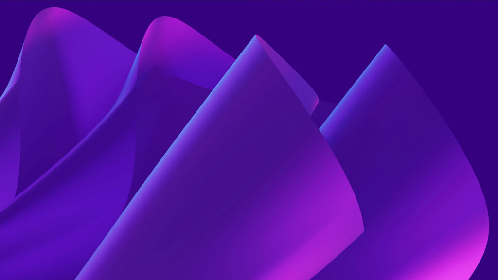 Abstract background with flowing shapes