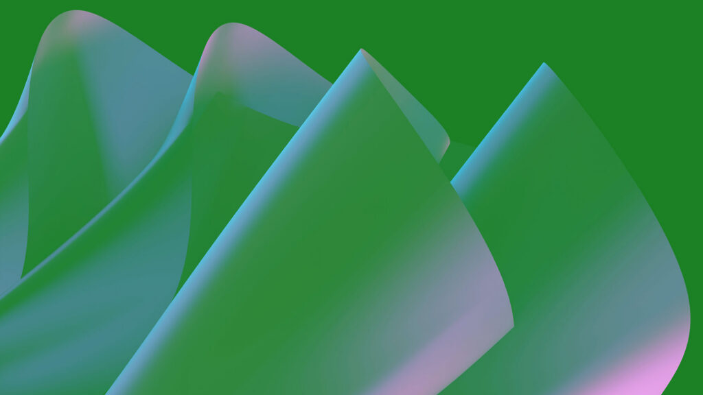Abstract background with flowing shapes
