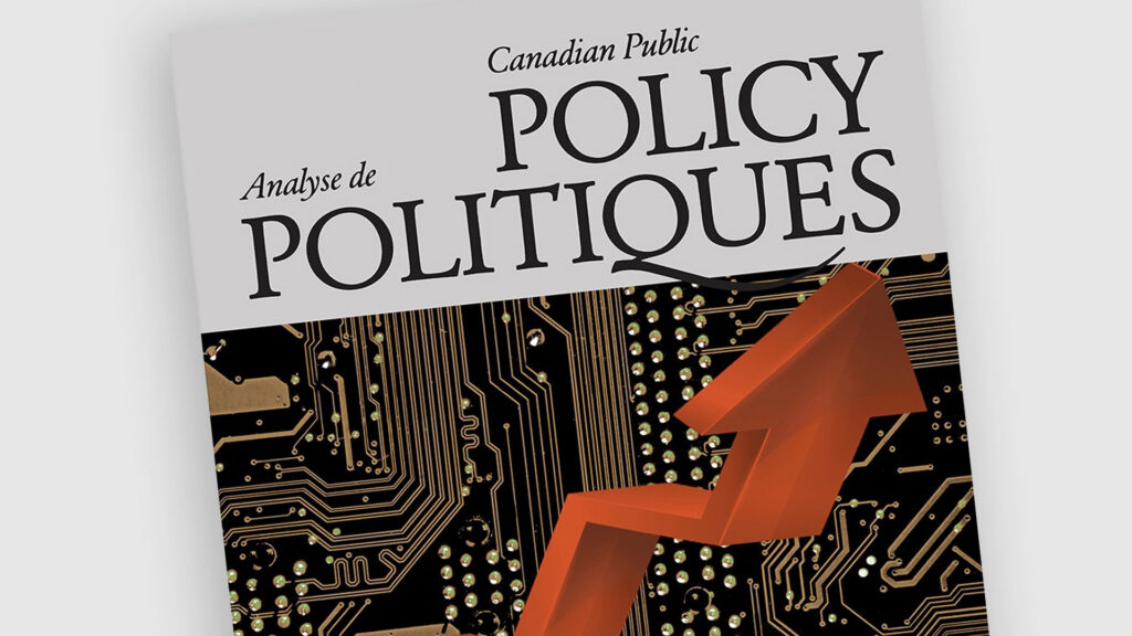 Canadian Publicy Policy, April 2026 / Canadian Public Analyse de Policy Politiques, avril 2026
